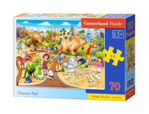 Puzzle Park Dinozaurów Castorland 70el