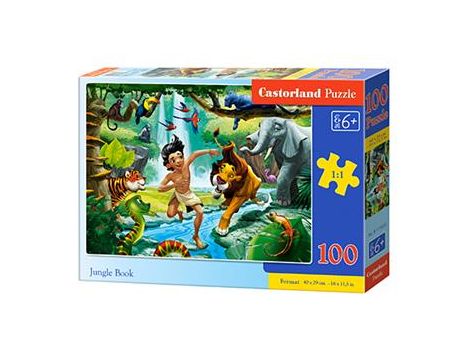 Puzzle Księga Dżungli Castorland 100el