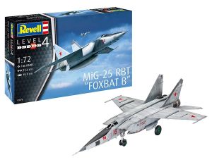 Model samolotu MiG-25 RBT Revell