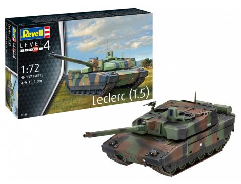 Model czołgu Leclerc T5 Revell - 2