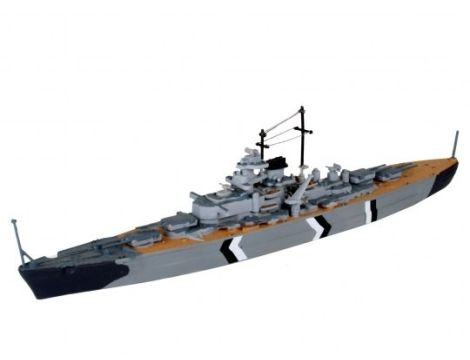 Model Okrętu Bismarck i HMS King George Revell Set - 3