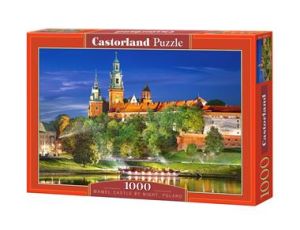 Puzzle Zamek Wawelski Nocą Polska Castorland 1000el