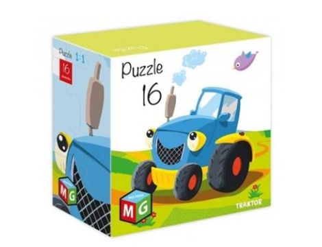 Puzzle Traktor MULTIGRA 16el dla dzieci w wieku od 3 lat