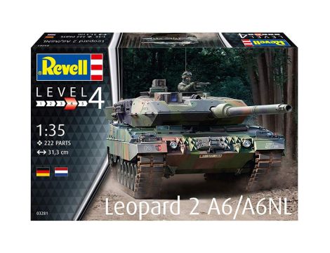 Model czołgu Leopard 2 A6/A6NL Revell - 2