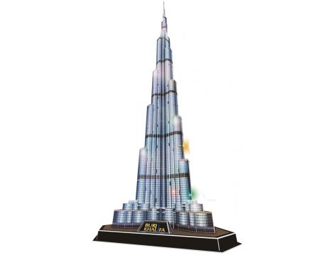Puzzle 3D Burj Khalifa (Światło) od Cubic Fun - 2