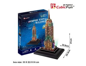 Puzzle 3D LED  Empire State Builfing od Cubic Fun - image 2