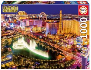 Puzzle Neon Las Vegas Educa 1000el