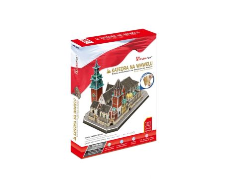 Puzzle 3D Katedra na Wawelu od Cubic Fun 101el - 2
