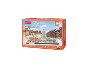 Puzzle 3D City Line Warszawa od Cubic Fun