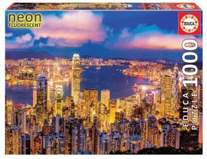 Puzzle Hong Kong Skyline Educa 1000el