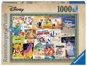 Puzzle Stare Plakaty Z Filmów Disneya 1000el