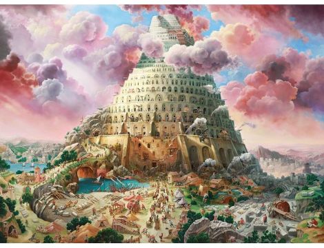 Puzzle Wieża Babel Castorland 3000el 2