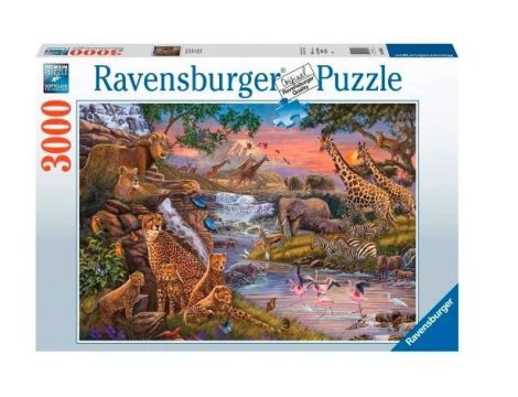 Puzzle Królestwo zwierząt Ravensburger 3000el