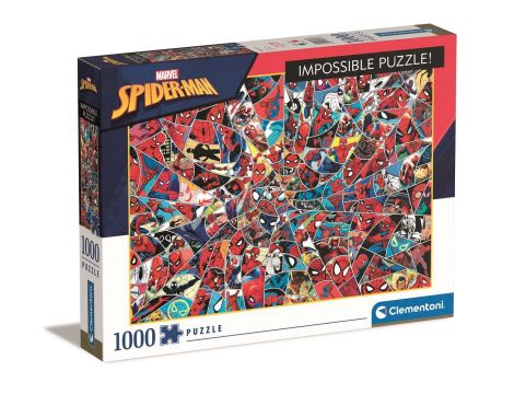 Puzzle 1000 el Impossible Spider Man Clementoni 1