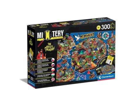 Puzzle 300 el Mixtery The Pirates Treasure Clementoni