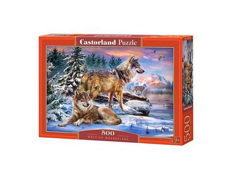 Puzzle Kraina Wilków Castorland 500el