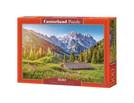 Puzzle Lato W Alpach Castorland 500el