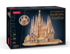 Puzzle 3D LED Sagrada Familia od Cubic Fun - image 2