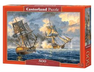 Puzzle Bitwa Morska Ostrzał Statku Castorland 500el