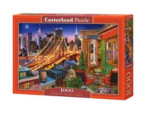 Puzzle Oświetlony Most Brooklyn Castorland 1000el