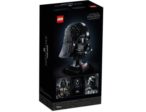 Klocki LEGO Star Wars Hełm Dartha Vadera 75304 - 3