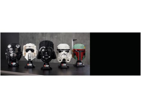 Klocki LEGO Star Wars Hełm Dartha Vadera 75304 - 5