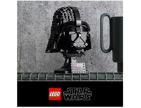 Klocki LEGO Star Wars Hełm Dartha Vadera 75304 - 7