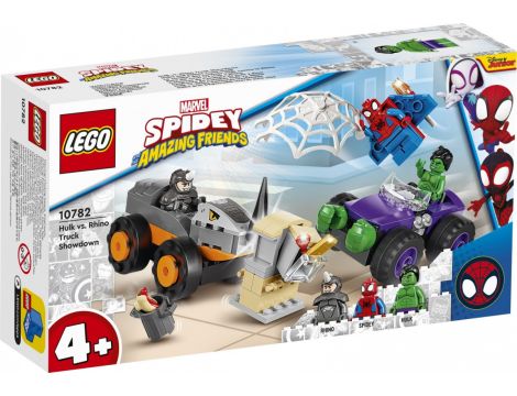 Klocki LEGO Super Heroes Hulk Kontra Rhino - Starcie Pojazdów 10782