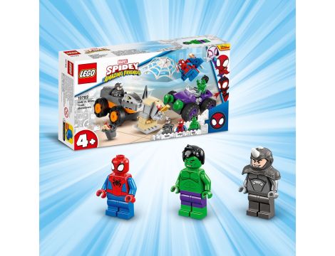 Klocki LEGO Super Heroes Hulk Kontra Rhino - Starcie Pojazdów 10782 - 3