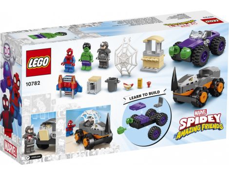 Klocki LEGO Super Heroes Hulk Kontra Rhino - Starcie Pojazdów 10782 - 4