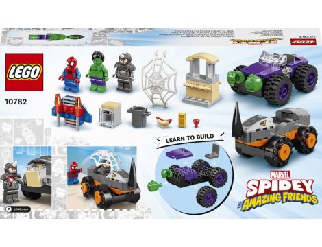 Klocki LEGO Super Heroes Hulk Kontra Rhino - Starcie Pojazdów 10782 - 5
