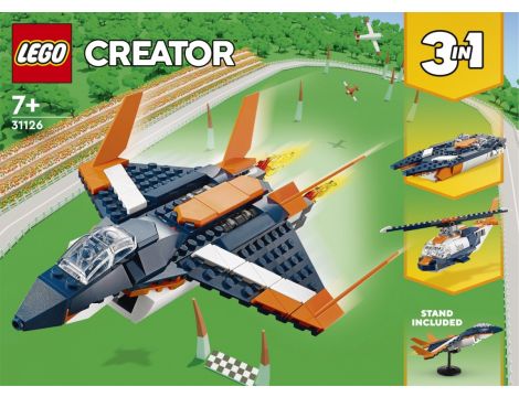 Klocki LEGO Creator Odrzutowiec naddźwiękowy 3 w 1 31126 - 2