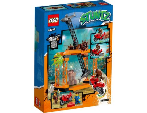 Klocki LEGO City 60342 Wyzwanie Kaskaderskie: Atak Rekina 60342 - 3