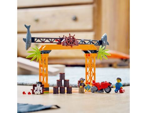 Klocki LEGO City 60342 Wyzwanie Kaskaderskie: Atak Rekina 60342 - 8