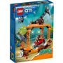 Klocki LEGO City 60342 Wyzwanie Kaskaderskie: Atak Rekina 60342 - 2