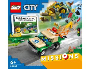 Klocki LEGO City Misje Ratowania Dzikich Zwierząt 60353 - image 2