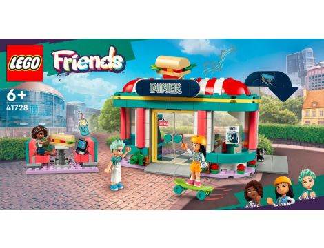 Klocki LEGO Friends Bar W Śródmieściu Heartlake 41728 - 7
