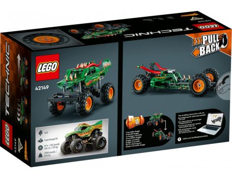 Klocki LEGO Technic Monster Jam Dragon 42149 - 3