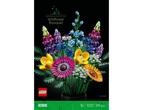 Klocki LEGO Icons Bukiet z polnych kwiatów 10313 - 7