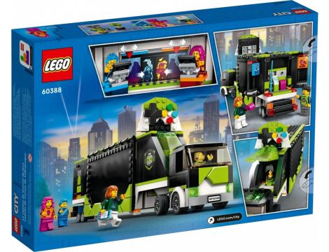 Klocki LEGO City Ciężarówka Na Turniej Gier 60388 - 7