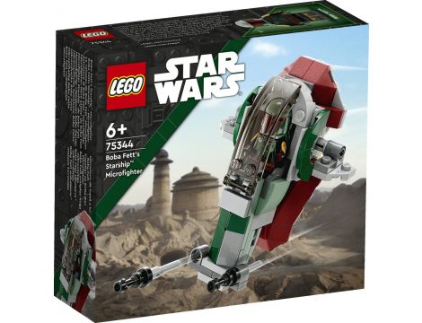 Klocki LEGO Star Wars Mikromyśliwiec Kosmiczny Boby Fetta 75344