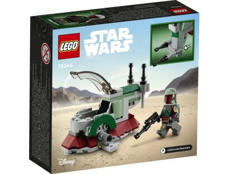 Klocki LEGO Star Wars Mikromyśliwiec Kosmiczny Boby Fetta 75344 - 2