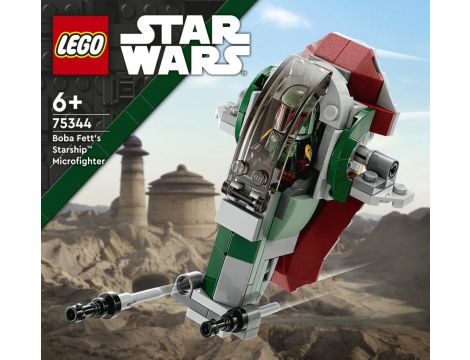 Klocki LEGO Star Wars Mikromyśliwiec Kosmiczny Boby Fetta 75344 - 6