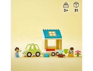 Klocki LEGO DUPLO Dom rodzinny na kółkach 10986 - image 2
