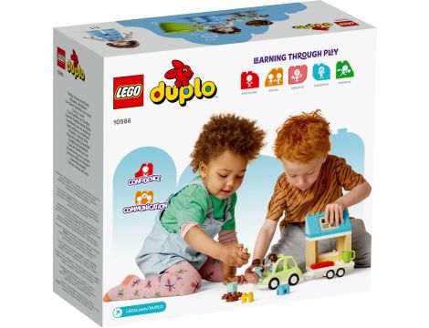 Klocki LEGO DUPLO Dom rodzinny na kółkach 10986 - 3