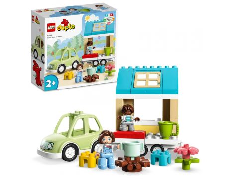 Klocki LEGO DUPLO Dom rodzinny na kółkach 10986 - 4