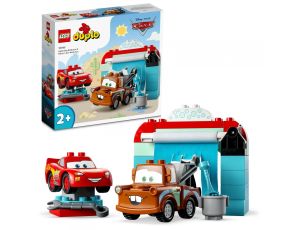 Klocki LEGO DUPLO Disney and Pixars Cars Zygzak McQueen i Złomek - Myjnia  10996 - image 2