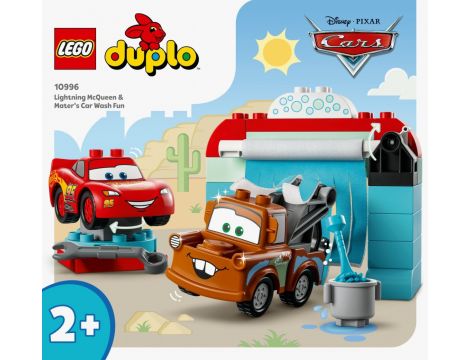 Klocki LEGO DUPLO Disney and Pixars Cars Zygzak McQueen i Złomek - Myjnia  10996 - 3