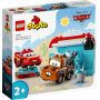 Klocki LEGO DUPLO Disney and Pixars Cars Zygzak McQueen i Złomek - Myjnia  10996 - 2