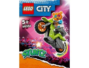 Klocki LEGO City Motocykl Kaskaderski Z Niedźwiedziem 60356 - image 2